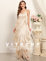 Step into Elegance with the VITRCHP Luxury Evening Dress 1